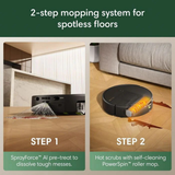 iRobot Roomba Plus 678 Combo Vacuum/Mop + AutoWash Dock - Infographic 3