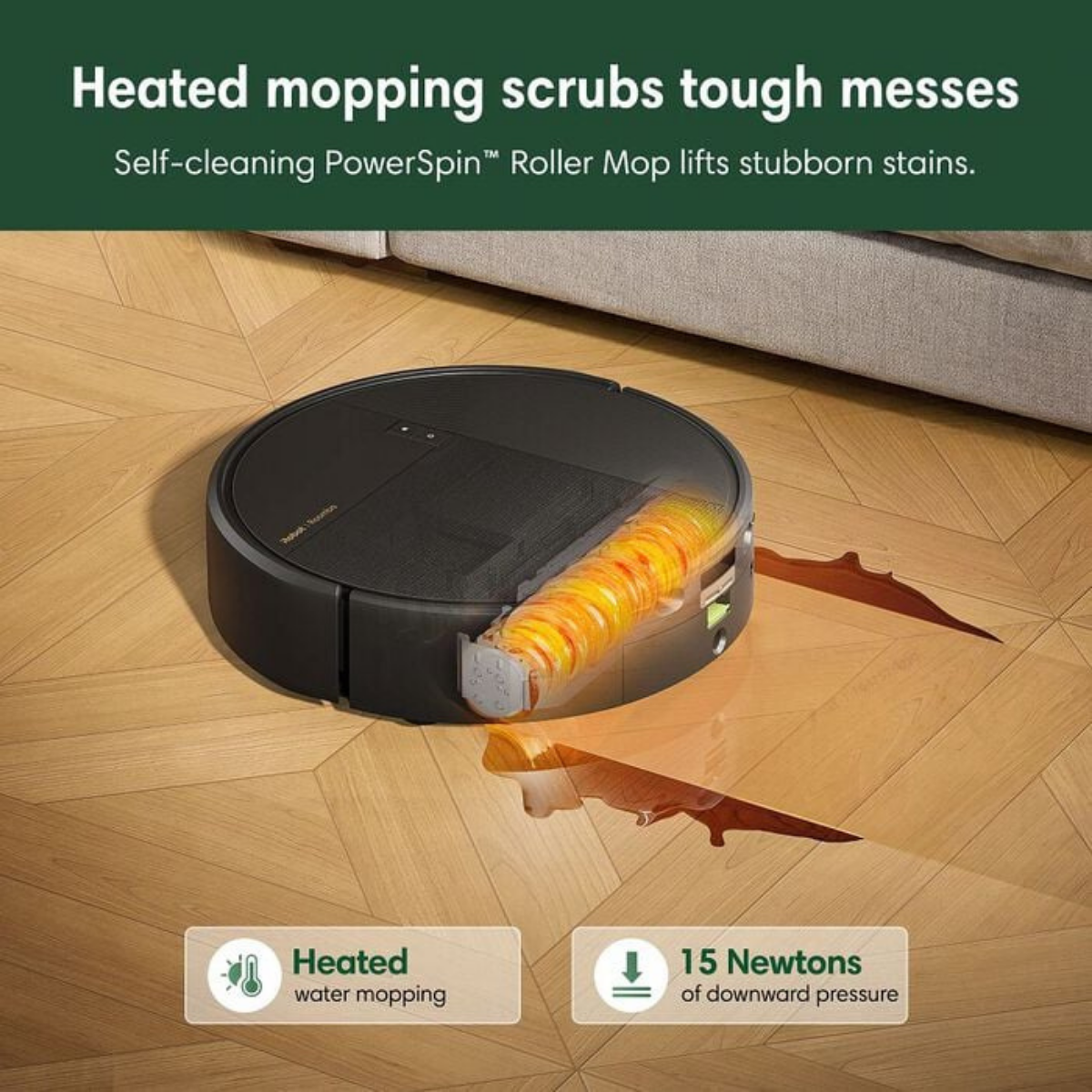iRobot Roomba Plus 678 Combo Vacuum/Mop + AutoWash Dock - Infographic 5