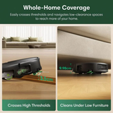 iRobot Roomba Plus 875 Combo Vacuum/Mop + AutoWash Dock - Infographic 10