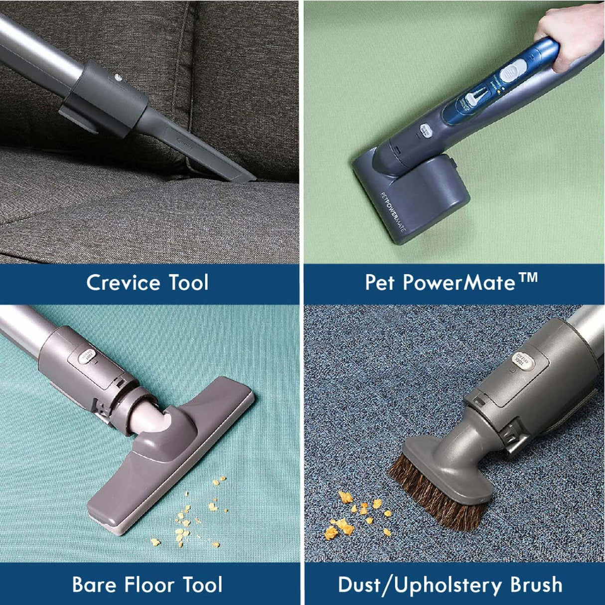 Kenmore Pet-Friendly Pop-N-Go Bagged Canister Vacuum - Tools