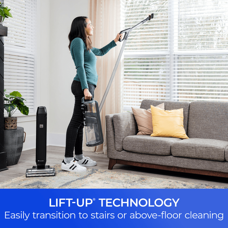 Kenmore Litening Cordless Upright Vacuum - Infographic 1