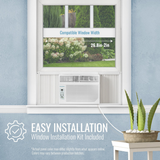 Keystone 8,000 BTU Window Air Conditioner with Heat - Infographic 3