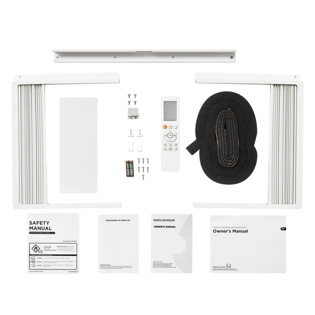 Keystone Inverter Window Air Conditioner - Attachments