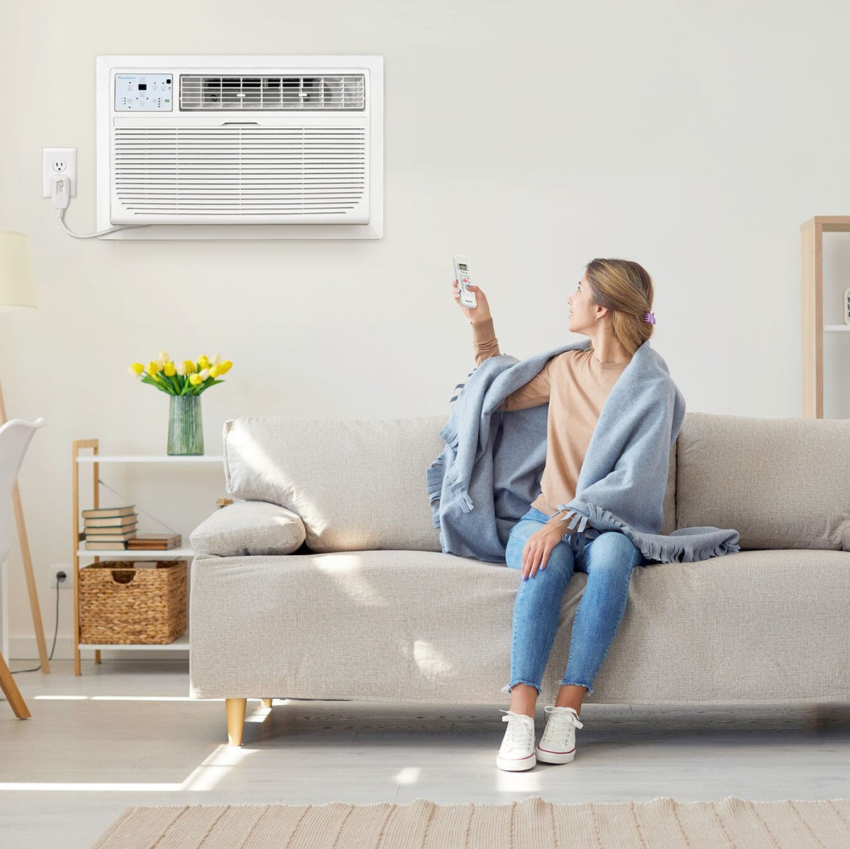 Keystone 12,000 BTU 115V Thru-the-Wall Air Conditioner