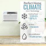 Keystone 12,000 BTU 115V Thru-the-Wall Air Conditioner - Perfect Climate