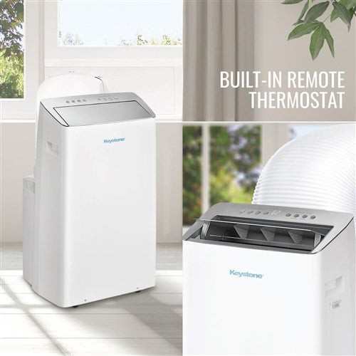 Keystone 12,000 BTU Portable AC with Inverter-Built in Thermostat