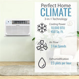 Keystone 10,000 BTU Through-the-Wall Air Conditioner (KSTAT10-1C)