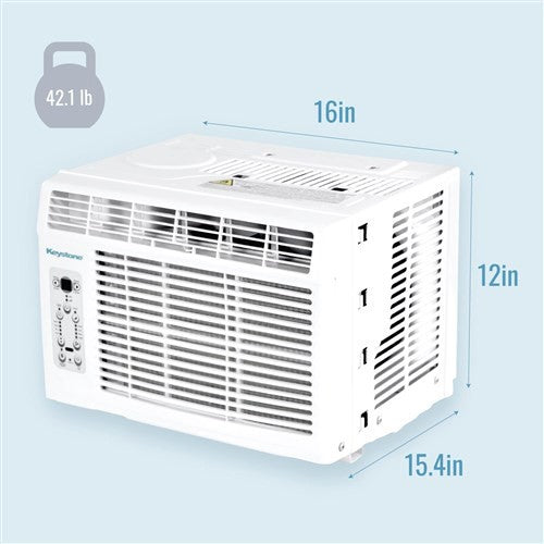 Keystone 5,000 BTU Window Air Conditioner - Dimensions