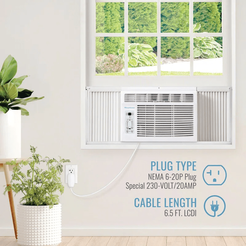 Keystone 12,000 BTU Window Air Conditioner with Heat - Infographic 2