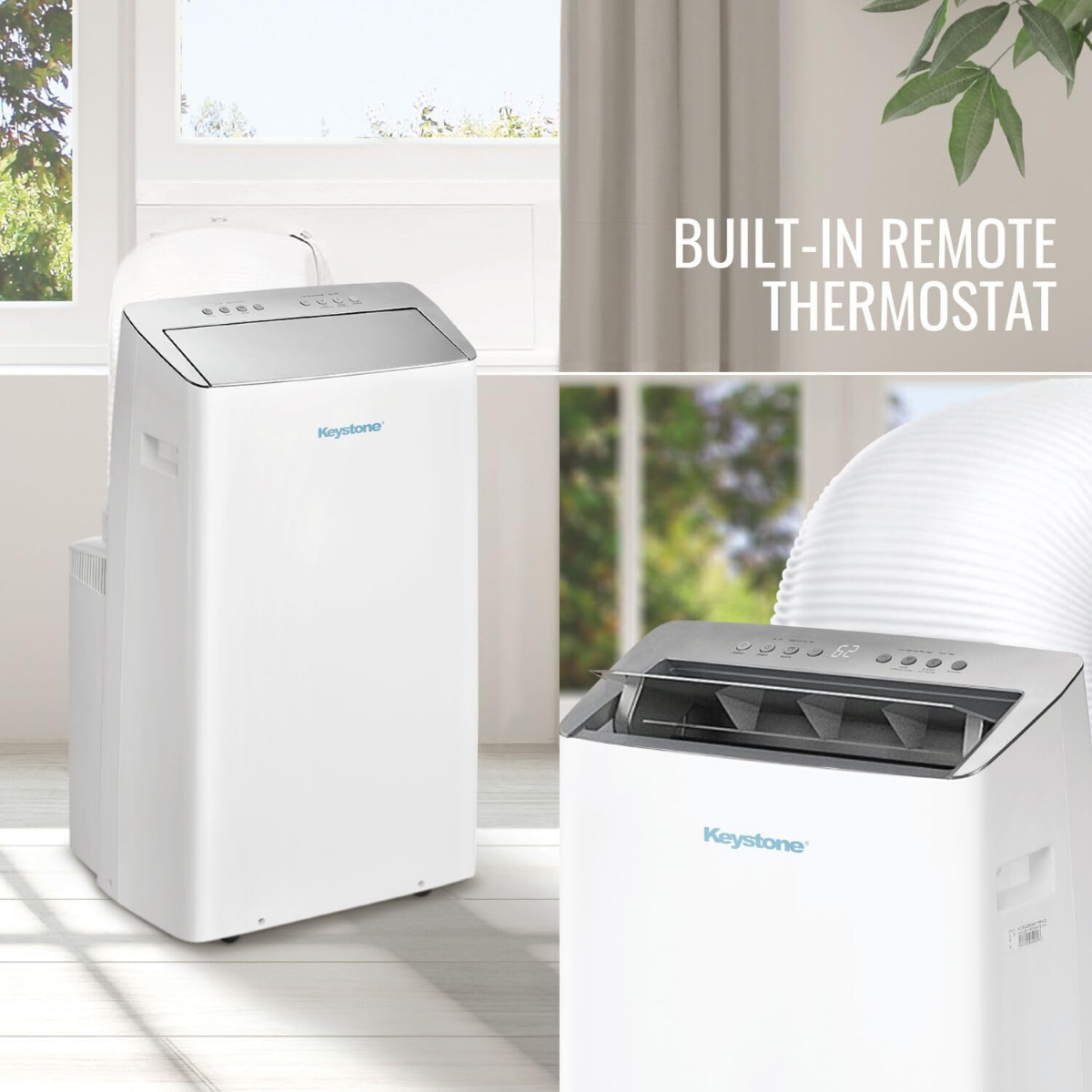 Keystone Inverter Portable Air Conditioner w/Remote - Infographic 5