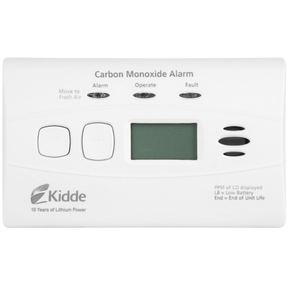 Kidde C3010D Carbon Monoxide Alarm w/ Digital Display and 10-Year Lithium Battery - Main