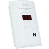 Kidde KN-COPP-3 Nighthawk Plug-In Carbon Monoxide Alarm w/ Battery Back-up & Digital Display - Angle