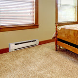 King Electric K Series 120 Volt Baseboard Heater - Almond