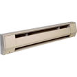 King Electric K Series 240 Volt Electric Baseboard Heaters - Almond