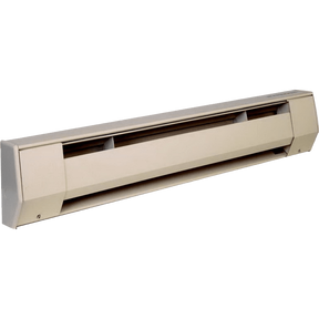 King Electric K Series 240 Volt Electric Baseboard Heaters - Almond