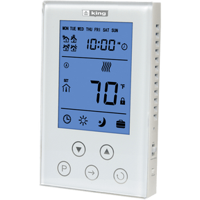 King Electric ClearTouch Electronic 120-240V Programmable Thermostat
