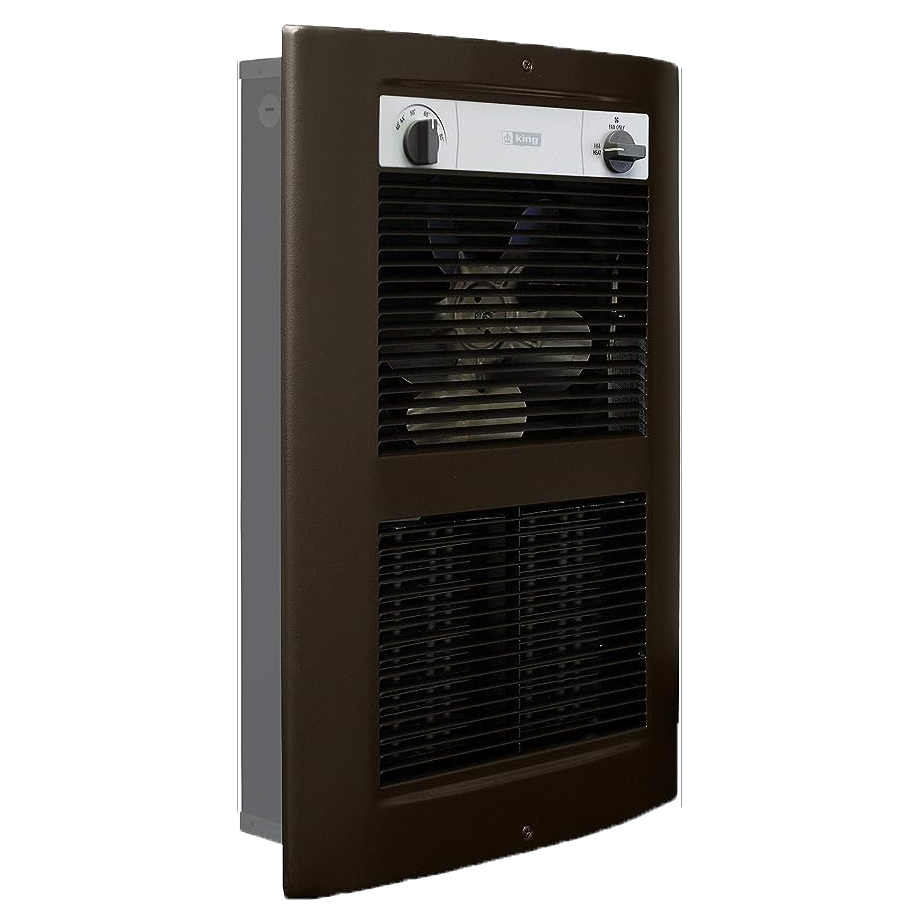 King Electric ComfortCraft Large Wall Heater - Bronze Left View