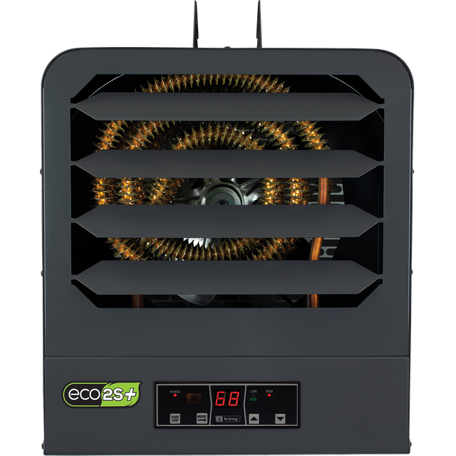 King Electric ECO2S+ 2 Stage Garage Heater - front