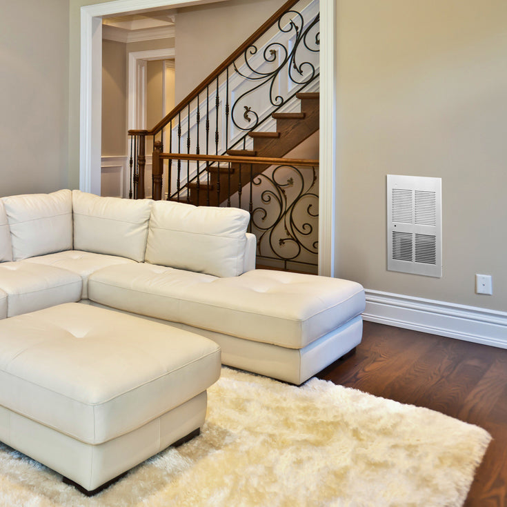 King Electric EFW Large 240V Wall Heater EFW2440-MW-W