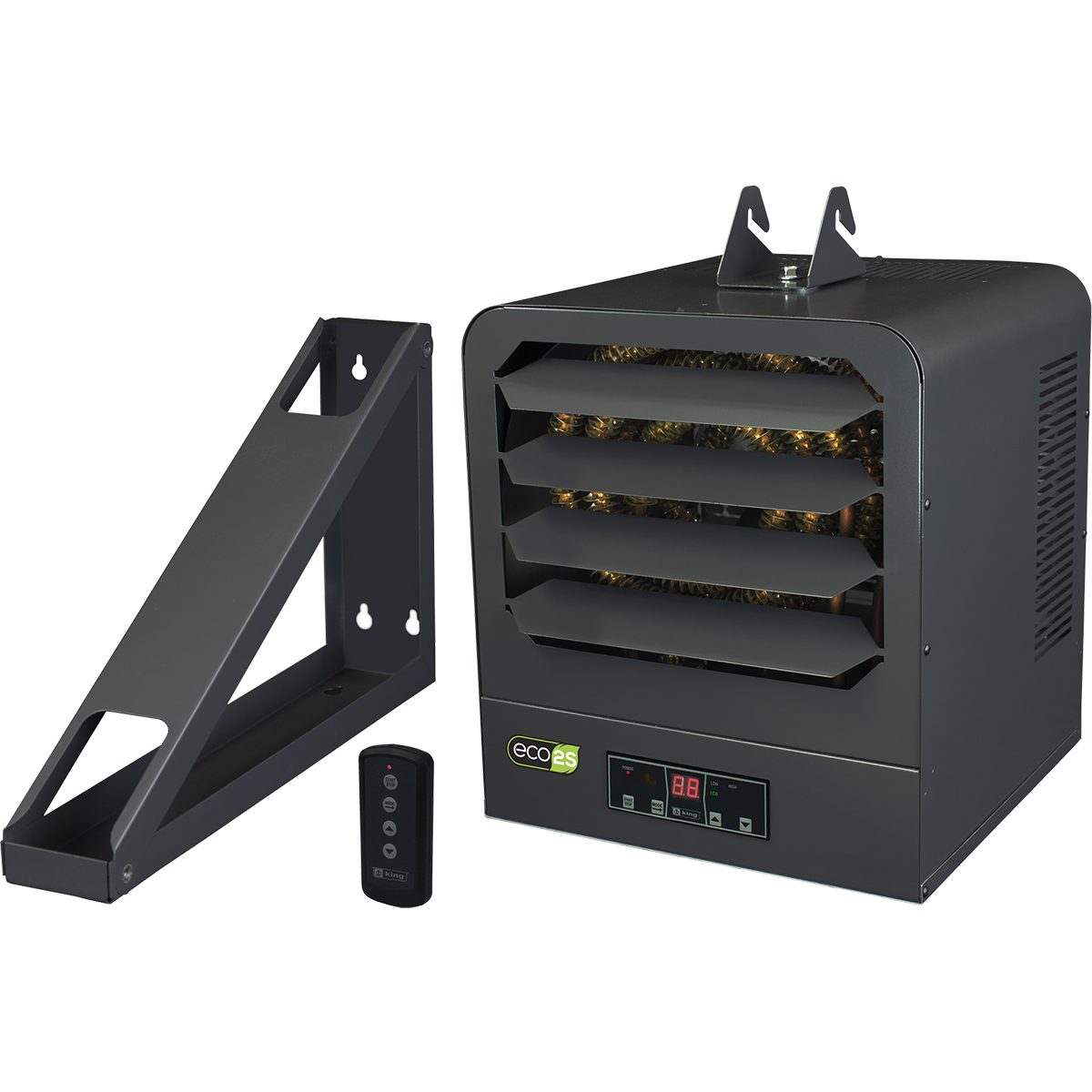 King Electric KB ECO2S Series 2-Stage Electronic Garage Heater - accessories