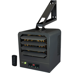 King Electric KB ECO2S Series 2-Stage Electronic Garage Heater - angle