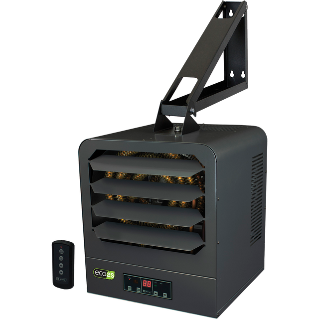 King Electric KB ECO2S Series 2-Stage Electronic Garage Heater - angle