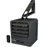 King Electric KB PlatinumX Single Phase 208V Unit Heater - angle