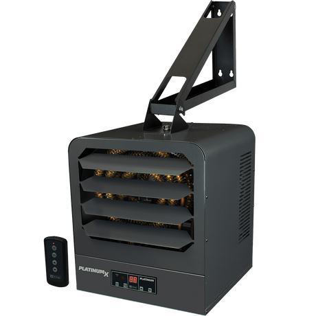 King Electric KB PlatinumX Single Phase 208V Unit Heater - angle