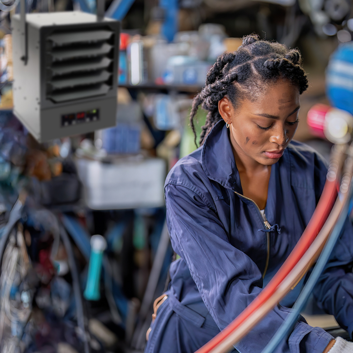King Electric KBP ECO2S  Series Pic-A -Watt Compact Unit Heat - Lifestyle