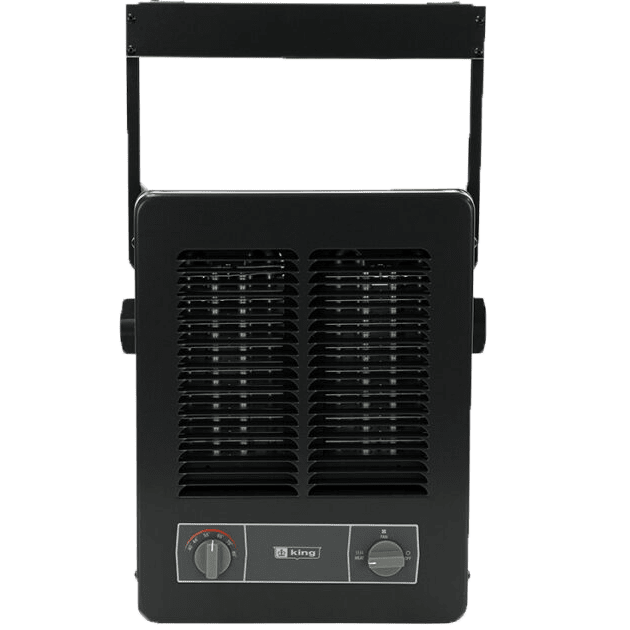 King Electric 5700W Single Phase Unit Heater - Front View