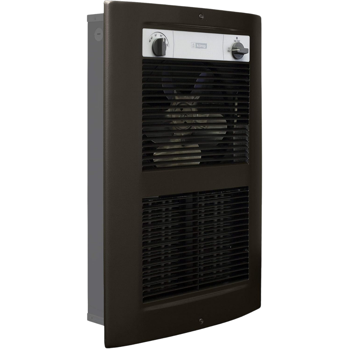 King Electric ComfortCraft Pic-A-Watt Wall Heater Bronze - Angle 1