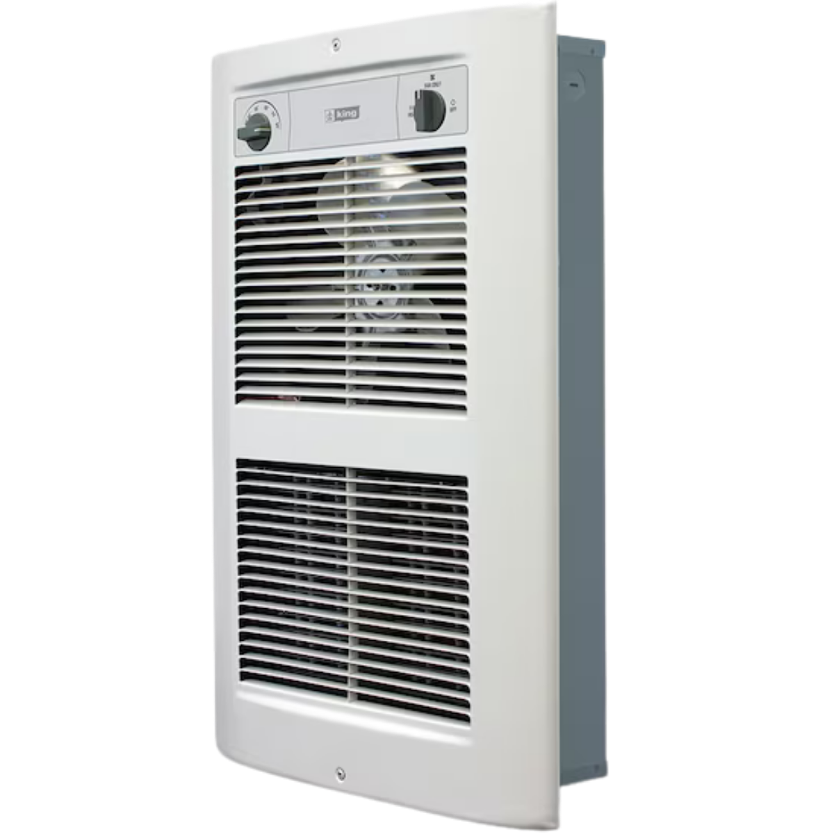 King Electric ComfortCraft Pic-A-Watt Wall Heater White - Angle 2