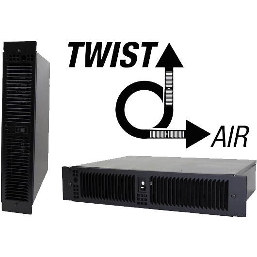 King Electric 120V Multi-Watt Horizontal/Vertical Kickspace Heater - Black Vertical or Horizontal Position