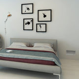 King Electric Paw Ultra Wall Heater Dove White Lifestyle
