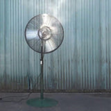 King Electric Outdoor Rated Oscillating Pedestal Fan with Misting Kit