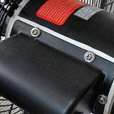 King Electric Outdoor Rated Oscillating Wall Mount Fan - Fully Enclosed Motor