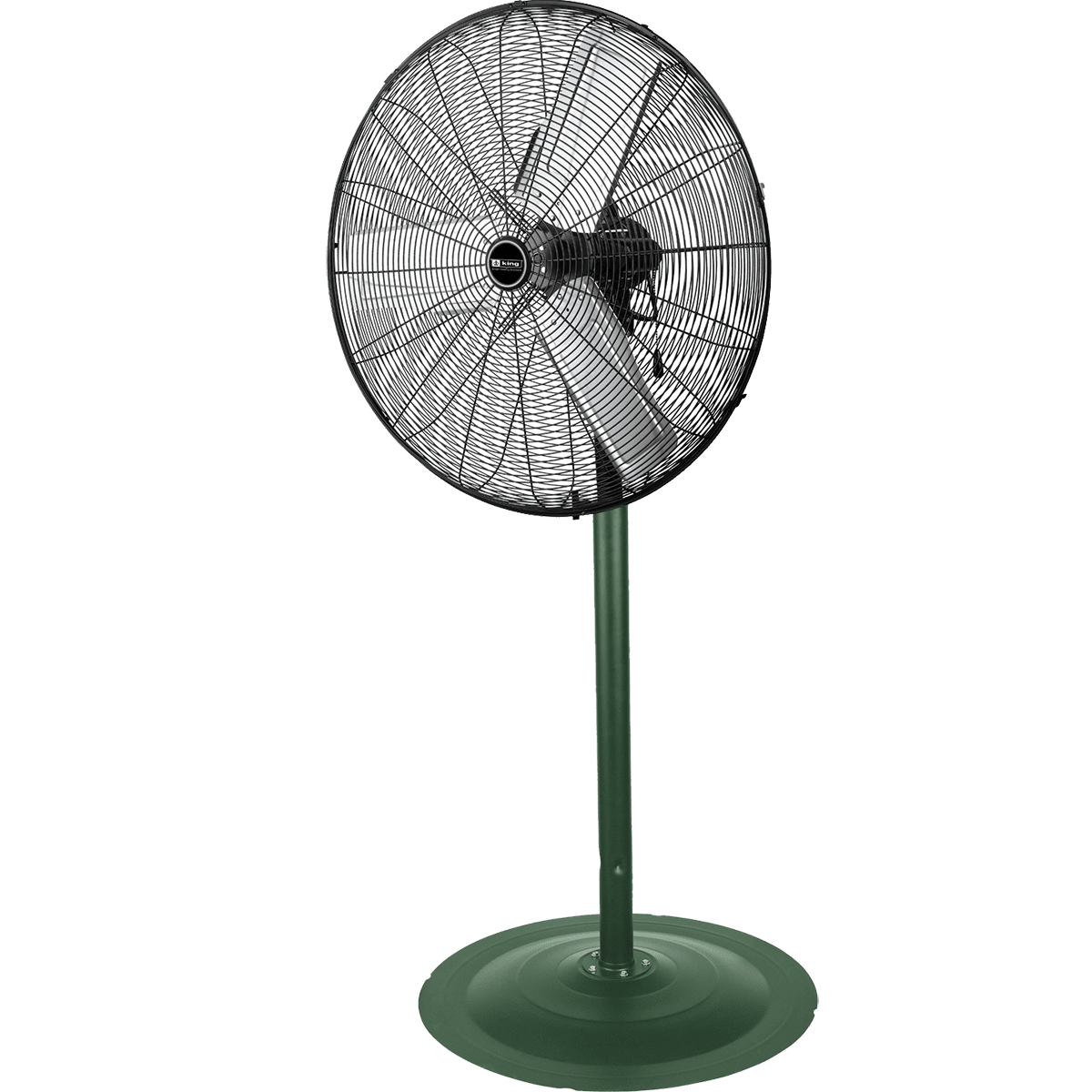 King Electric Outdoor Rated Oscillating Pedestal Fan 24-Inch