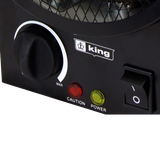 King Electric PGH2440TB 240V Portable Garage Heater - Controls