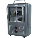 King Electric PHM-1 1500-Watt Portable Milkhouse Utility Heater - angle