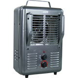 King Electric PHM-1 1500-Watt Portable Milkhouse Utility Heater - angle