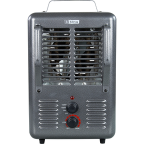King Electric PHM-1 1500-Watt Portable Milkhouse Utility Heater - front