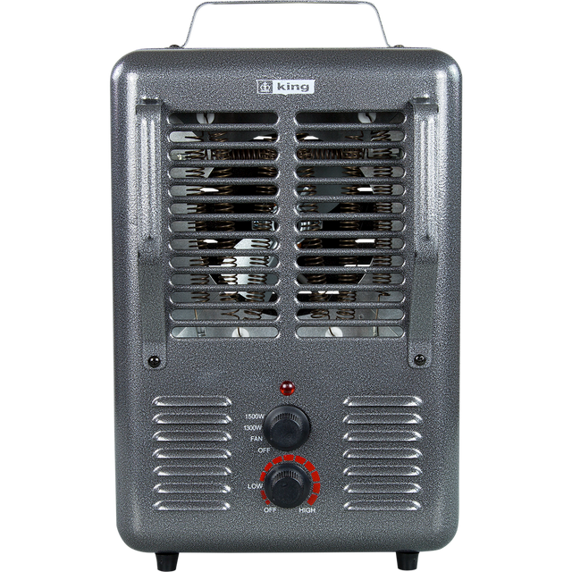 King Electric PHM-1 1500-Watt Portable Milkhouse Utility Heater - front