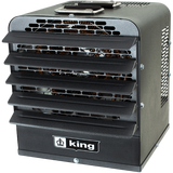 King Electric PKB-FM Portable Garage Heater - Angle