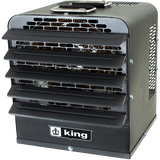 King Electric PKB-FM Portable Garage Heater - Angle