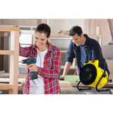 King Electric PSH1215T 1500W 120V Yellow Portable Shop Heater