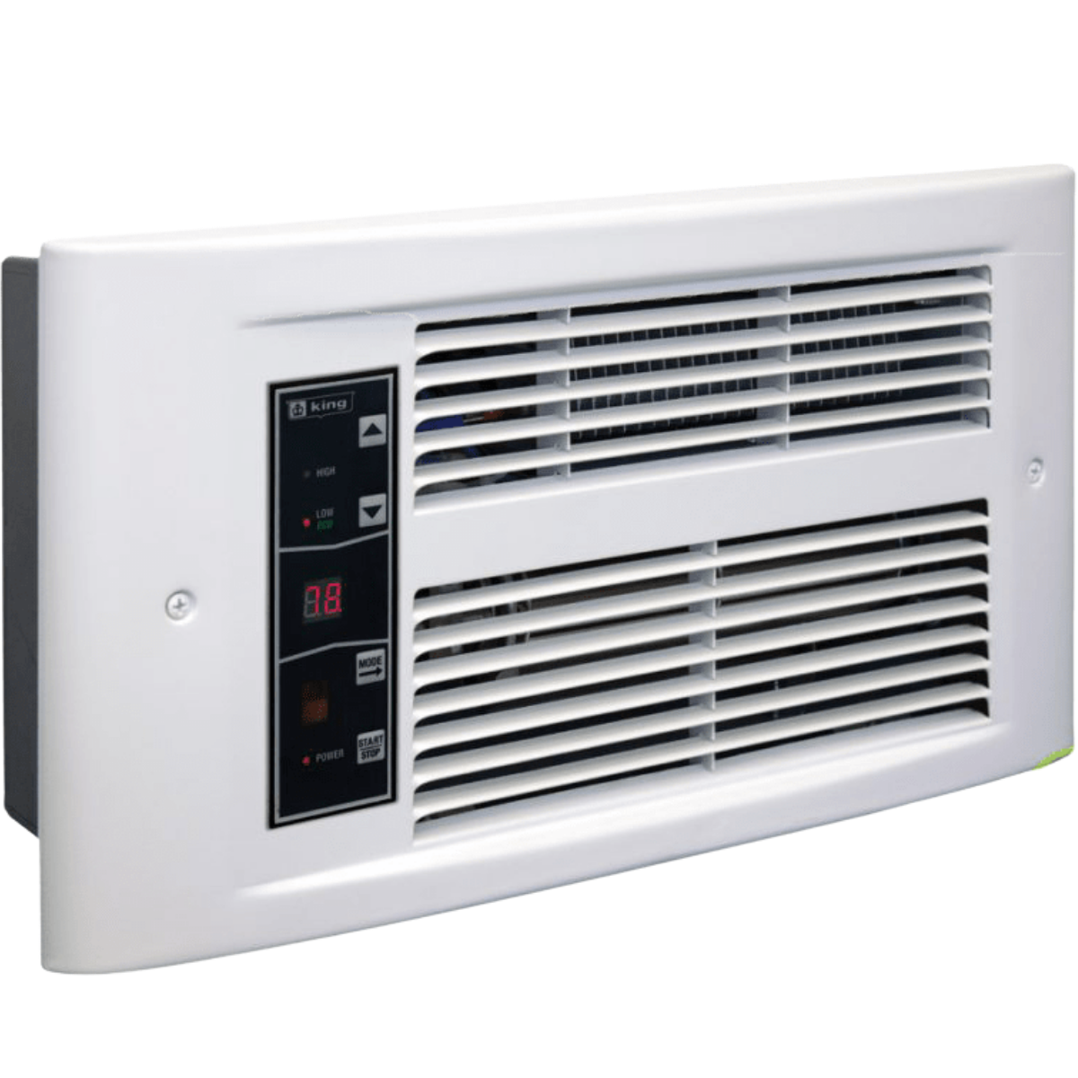 King Electric PX ECO2S 2-Stage Electric Wall Heater - Angle