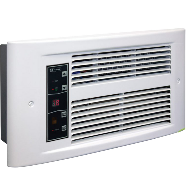 King Electric PX ECO2S 2-Stage Electric Wall Heater - Angle
