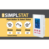 King Electric SimpleStat K702E-2 Electronic Thermostat - Infographic 3