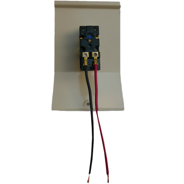King Electric BKT1 Single Pole Thermostat Kit for K Series Baseboard Heaters - Wiring