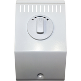 King Electric BKT1 Single Pole Thermostat Kit for K Series Baseboard Heaters - White